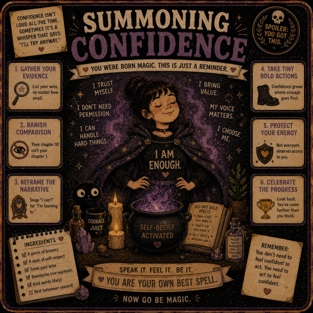 Summoning Confidence: You Were Born Magic. This Is Just a Reminder.
