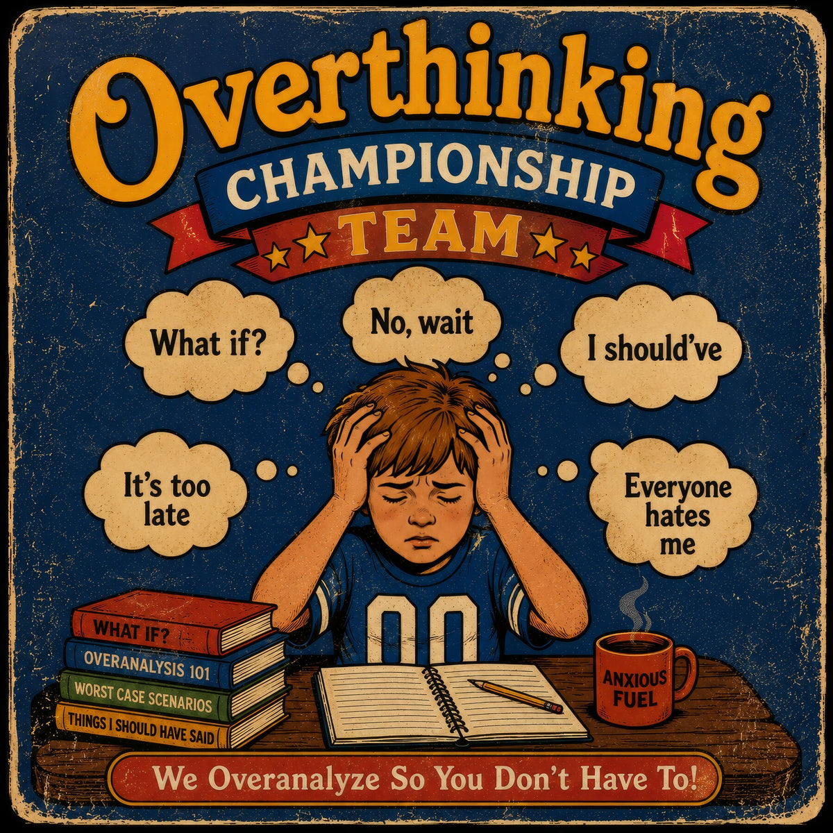 Overthinking Championship Team: We Overanalyze So You Don't Have To!