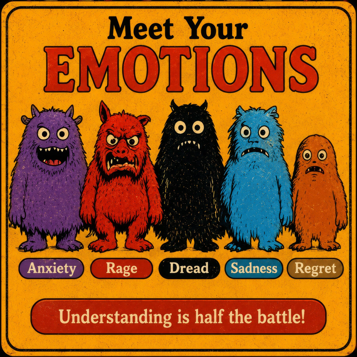 Meet Your Emotions: Understanding Is Half the Battle!