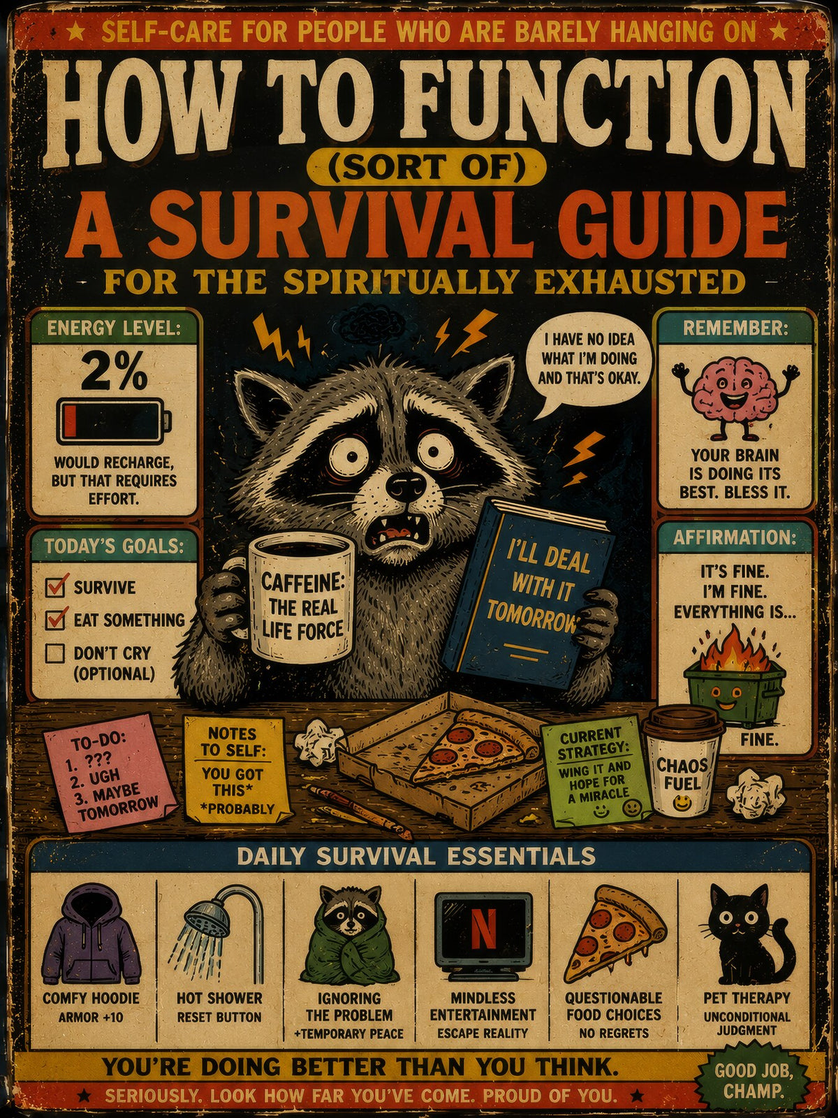 How to Function (Sort Of): A Survival Guide for the Spiritually Exhausted