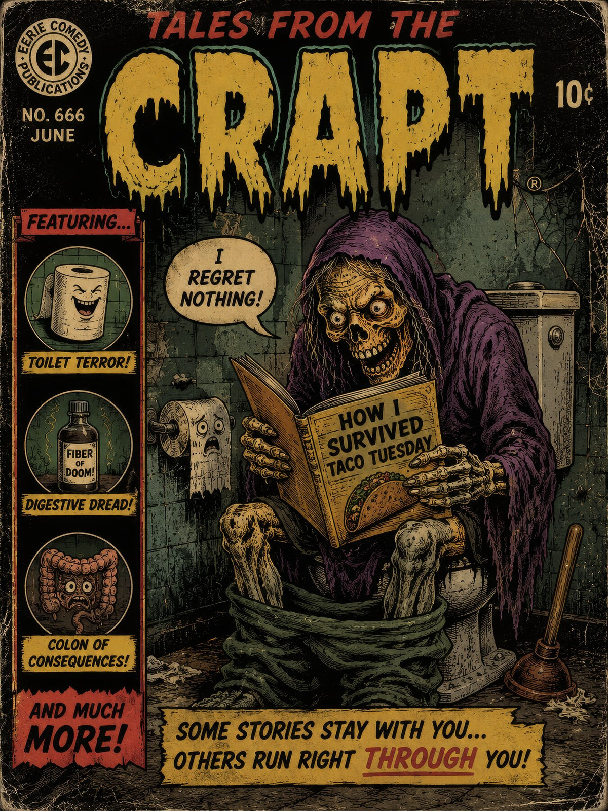 Tales from the Crapt: Some Stories Stay with You... Others Run Right Through You!
