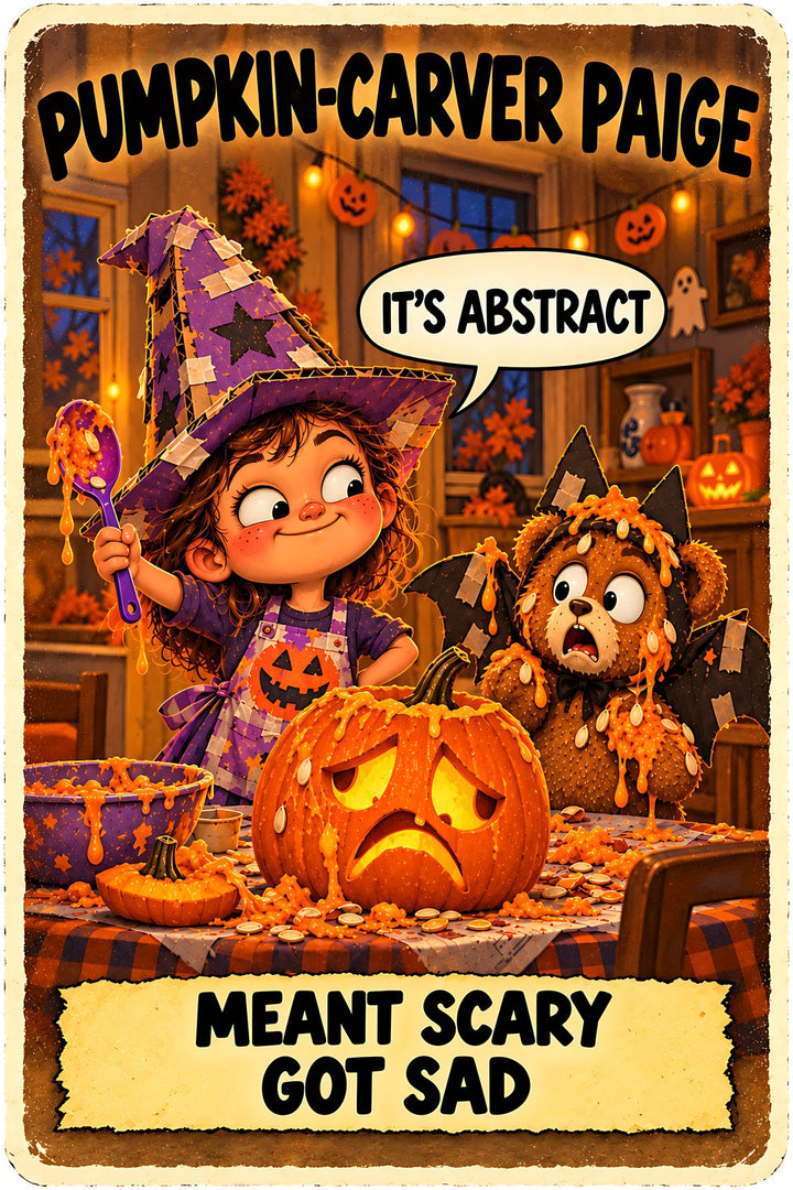 Pumpkin-Carver Paige