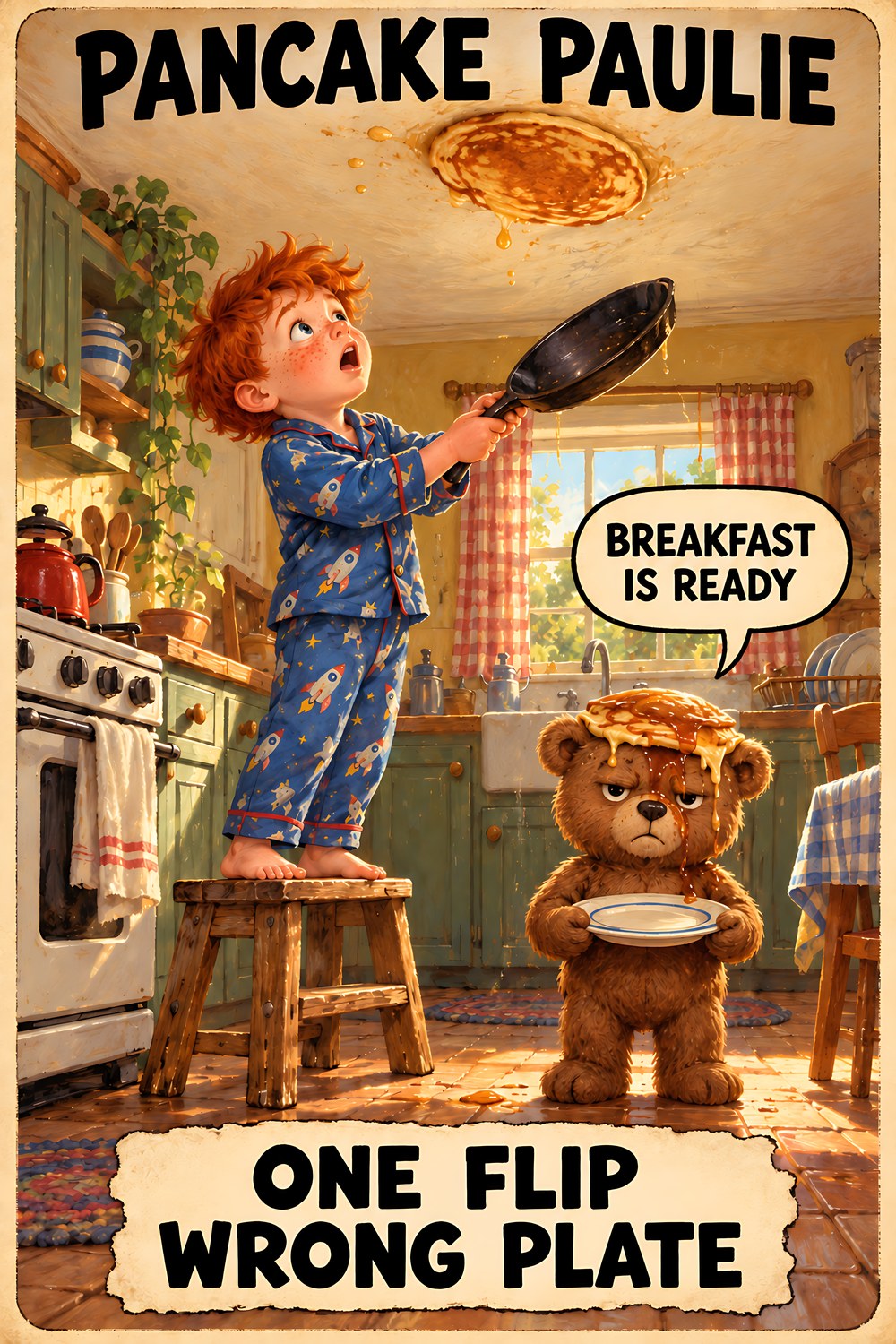 Pancake Paulie, Brain Rot Bunch Everyday Chaos character card