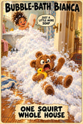 Bubble-Bath Bianca, Brain Rot Bunch Everyday Chaos character card