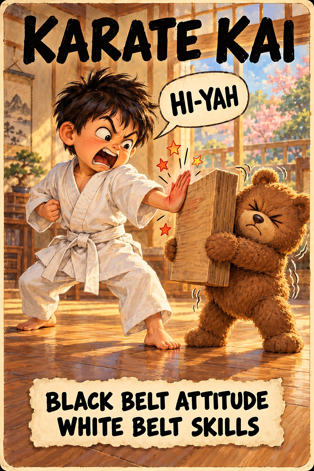 Karate Kai, Brain Rot Bunch Everyday Chaos character card