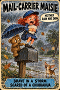 Mail-Carrier Maisie, Brain Rot Bunch Grown-Up Jobs character card
