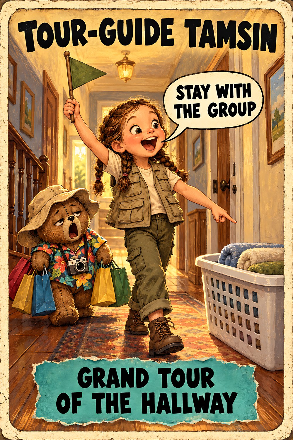 Tour-Guide Tamsin, Brain Rot Bunch Grown-Up Jobs character card