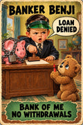 Banker Benji, Brain Rot Bunch Grown-Up Jobs character card