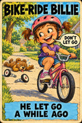 Bike-Ride Billie, Brain Rot Bunch Little Athletes character card