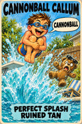 Cannonball Callum, Brain Rot Bunch Little Athletes character card