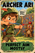 Archer Ari, Brain Rot Bunch Little Athletes character card