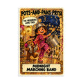Pots-and-Pans Priya Poster by Brain Rot Bunch, 8 x 12 inch size