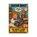 Doctor Dewey Poster by Brain Rot Bunch, 8 x 12 inch size
