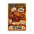 Cookie-Inspector Cole Poster by Brain Rot Bunch, 8 x 12 inch size