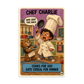 Chef Charlie Poster by Brain Rot Bunch, 8 x 12 inch size