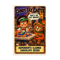 Candy-Tax Carter Poster by Brain Rot Bunch, 8 x 12 inch size