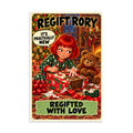Regift Rory Poster by Brain Rot Bunch, 8 x 12 inch size