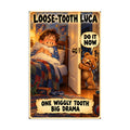 Loose-Tooth Luca Poster by Brain Rot Bunch, 8 x 12 inch size