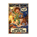 Bedtime Benny Poster by Brain Rot Bunch, 8 x 12 inch size