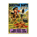 Director Dante Poster by Brain Rot Bunch, 8 x 12 inch size
