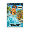 Cannonball Callum Poster by Brain Rot Bunch, 8 x 12 inch size