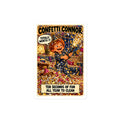 Confetti Connor Sticker by Brain Rot Bunch, 4 inch size