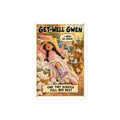 Get-Well Gwen Sticker by Brain Rot Bunch, 4 inch size