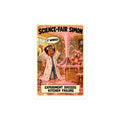 Science-Fair Simon Sticker by Brain Rot Bunch, 4 inch size