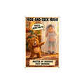 Hide-and-Seek Hugo Sticker by Brain Rot Bunch, 4 inch size