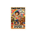 Finger-Paint Felix Sticker by Brain Rot Bunch, 4 inch size