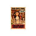 Food-Critic Fiona Sticker by Brain Rot Bunch, 4 inch size