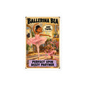 Ballerina Bea Sticker by Brain Rot Bunch, 4 inch size