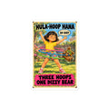 Hula-Hoop Hana Sticker by Brain Rot Bunch, 4 inch size