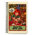 Regift Rory Spiral Notebook by Brain Rot Bunch, front cover