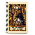 Ball-Drop Beau Spiral Notebook by Brain Rot Bunch, front cover