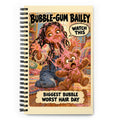 Bubble-Gum Bailey Spiral Notebook by Brain Rot Bunch, front cover