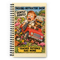 Driving-Instructor Drew Spiral Notebook by Brain Rot Bunch, front cover