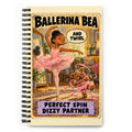Ballerina Bea Spiral Notebook by Brain Rot Bunch, front cover