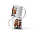 Car Salesman Sal Mug by Brain Rot Bunch, front view
