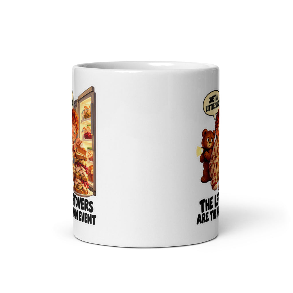 Leftover Louie Mug by Brain Rot Bunch, front view