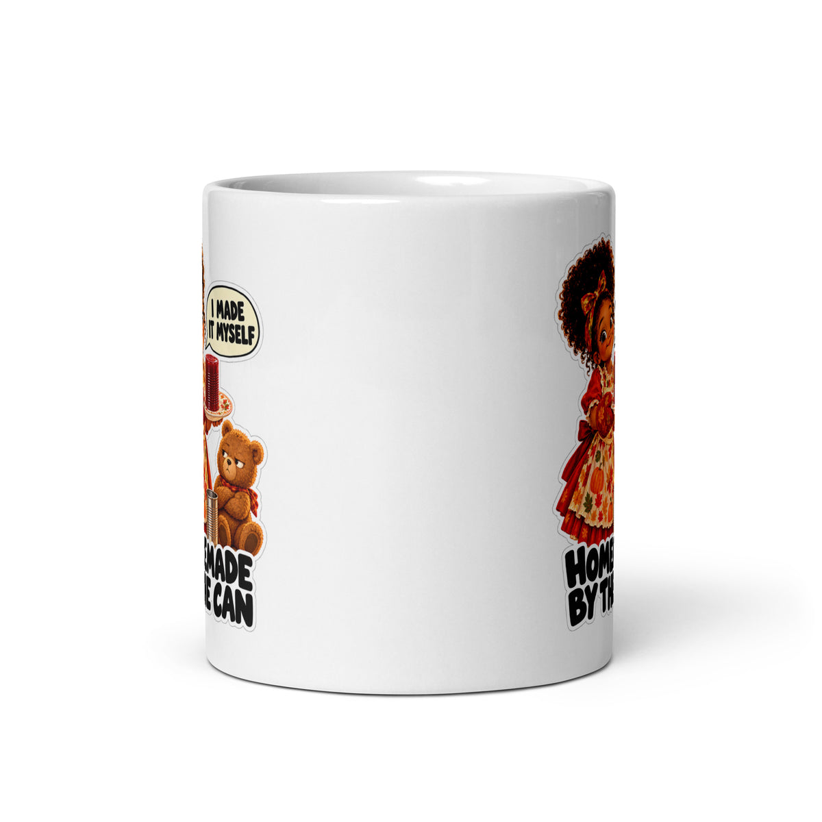 Cranberry Cleo Mug by Brain Rot Bunch, front view