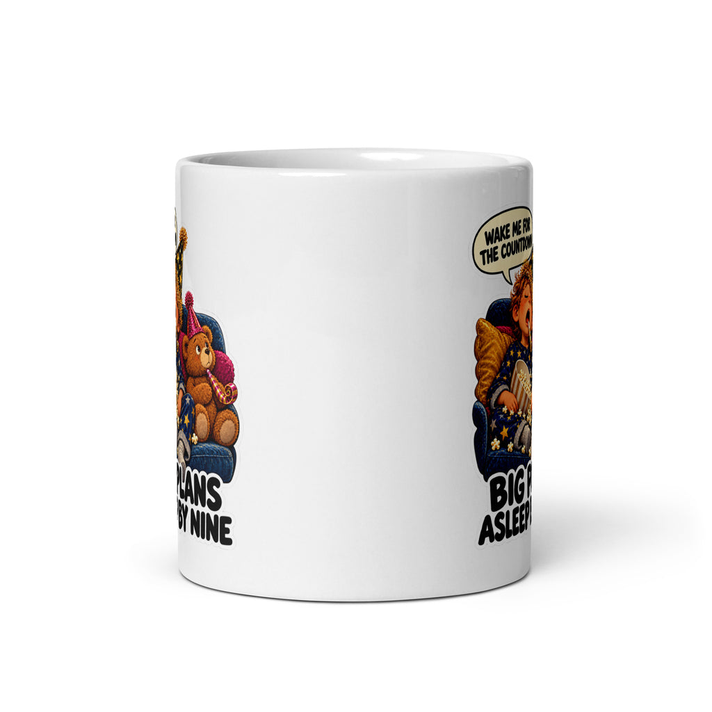 Midnight Milo Mug by Brain Rot Bunch, front view