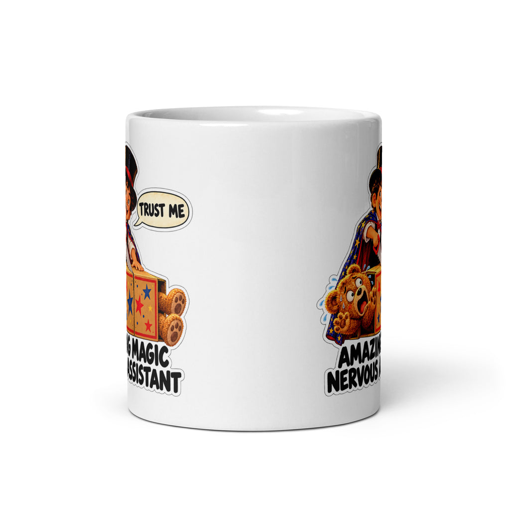 Magic-Trick Marco Mug by Brain Rot Bunch, front view