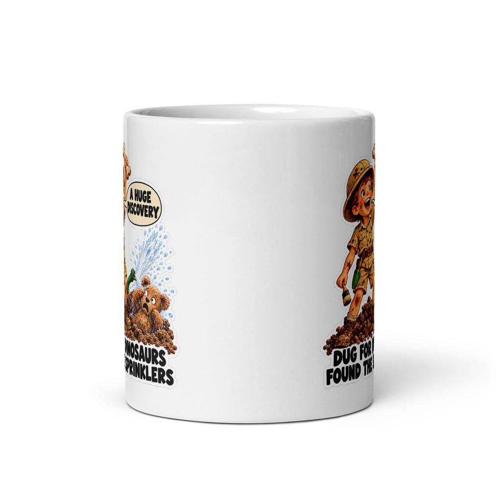 Archaeologist Arden Mug by Brain Rot Bunch, front view