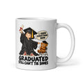 Graduate Gigi Mug by Brain Rot Bunch, handle on right