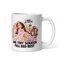 Get-Well Gwen Mug by Brain Rot Bunch, handle on right